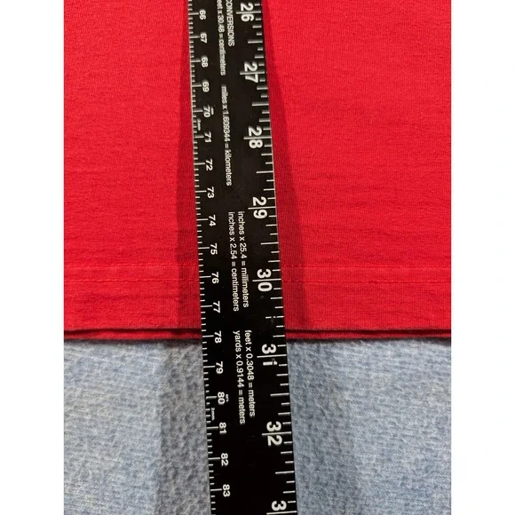 Rock Point Texas Tx Pride Collection Shirt Mens XL Red Texas Flag Raglan Tee - Picture 8 of 9